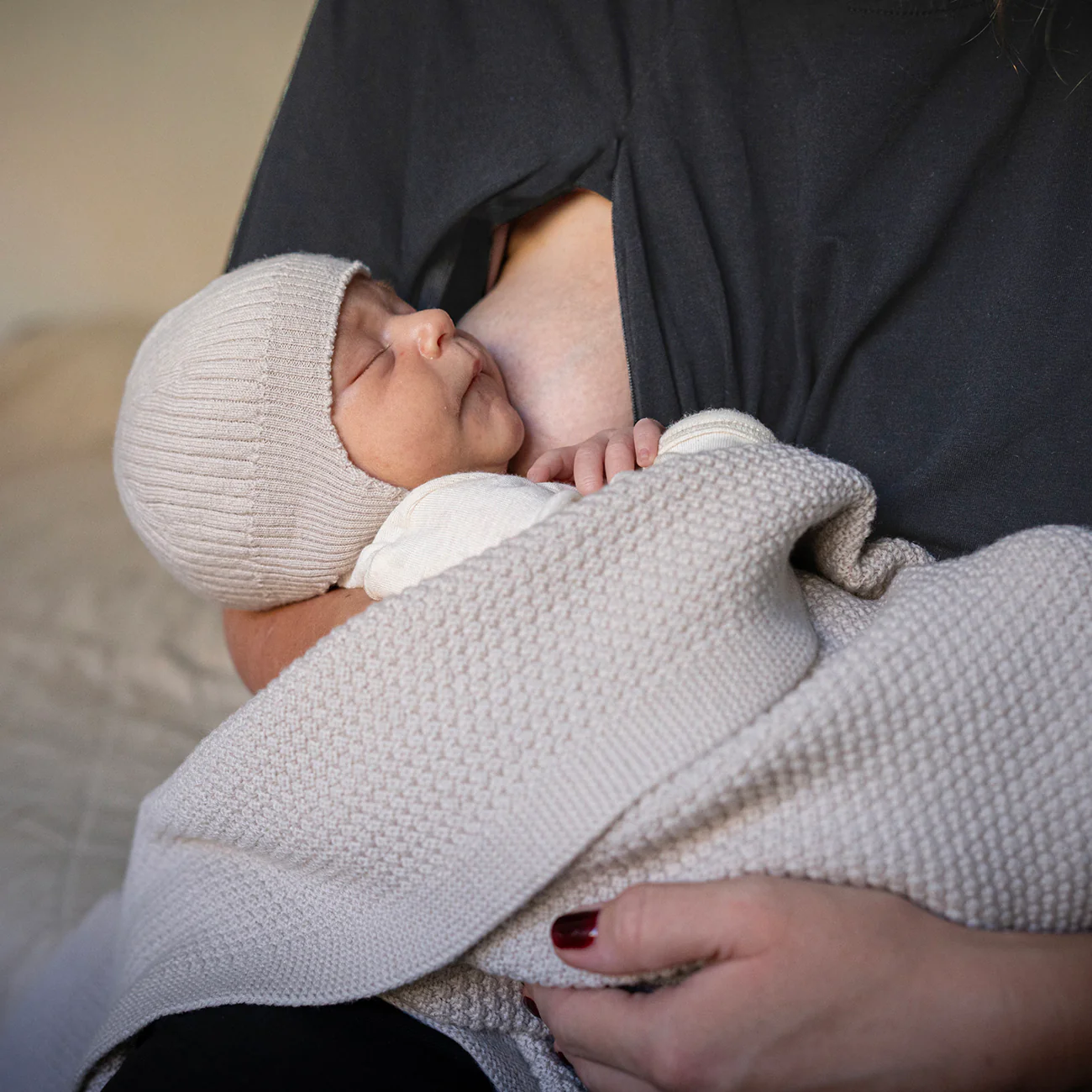 THE WOOLLY BLANKET - new petrol - Image 3