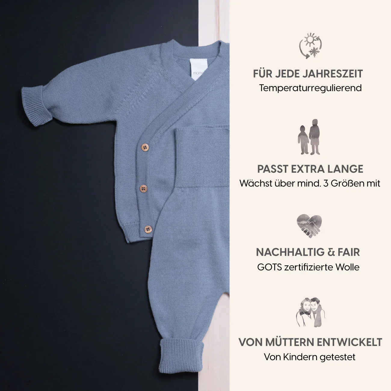KLEINES KUSCHEL-SET - blue - Image 6