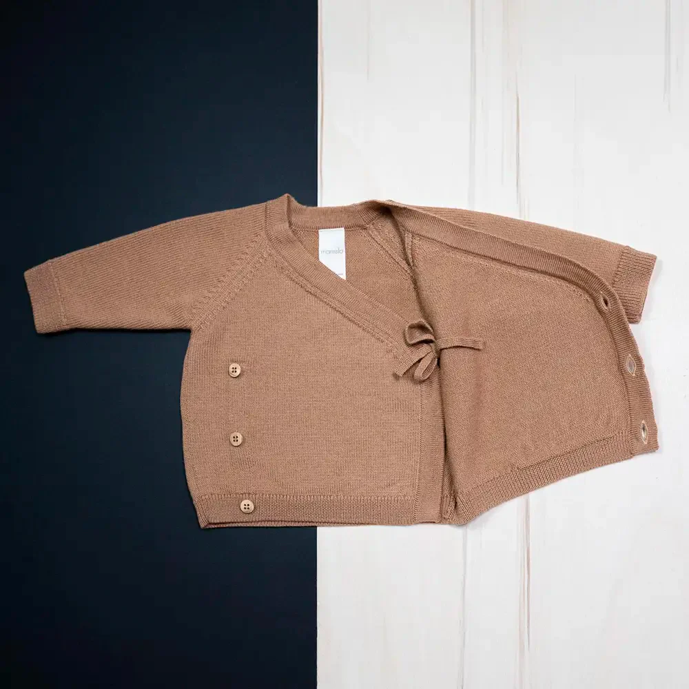 THE WOOLLY BABY JACKET - camel - Image 10