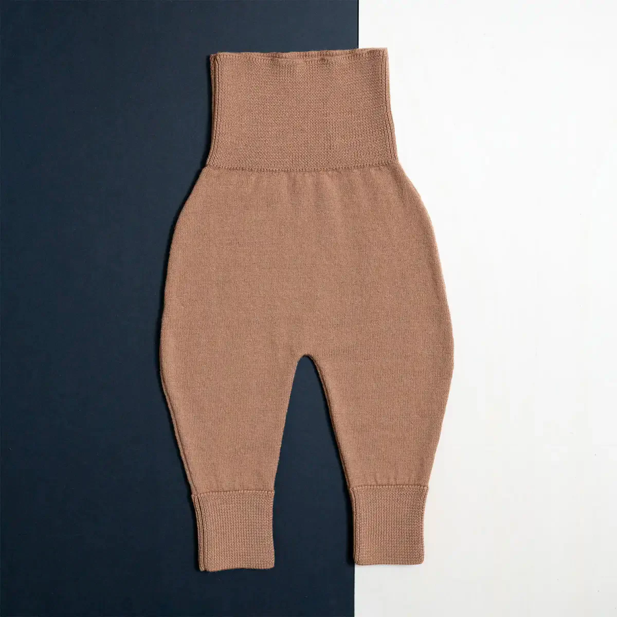 THE WOOLLY BABY PANTS - camel - Image 11