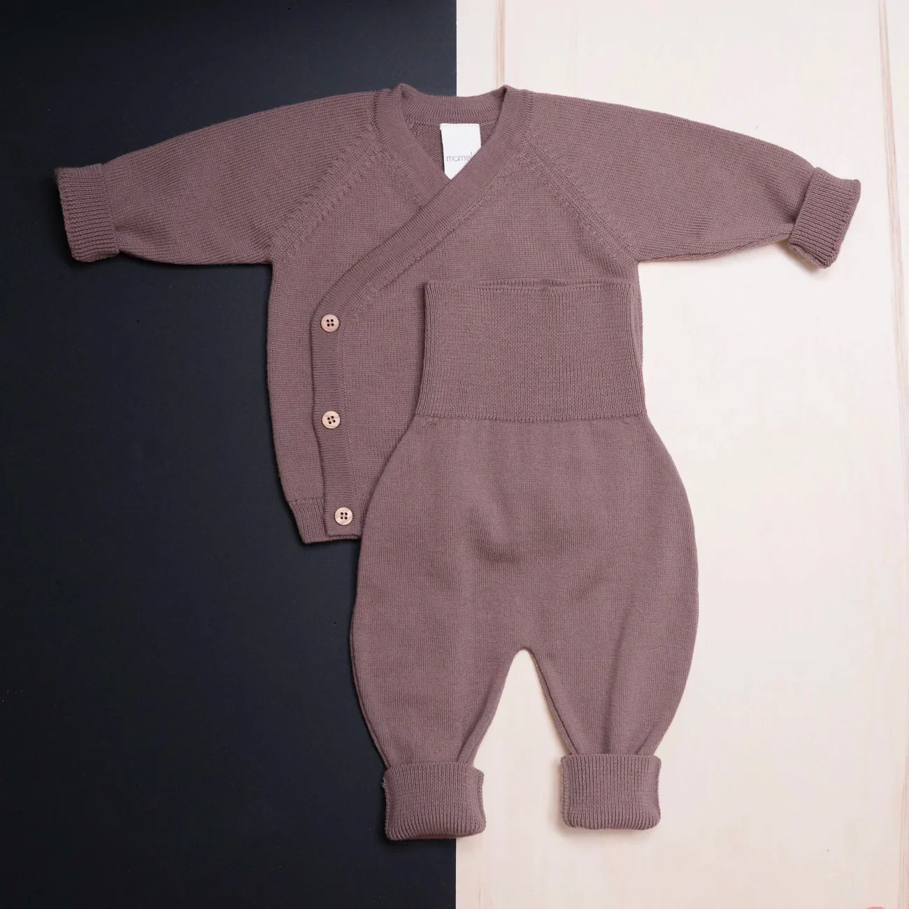 KLEINES KUSCHEL-SET - mauve - Image 5