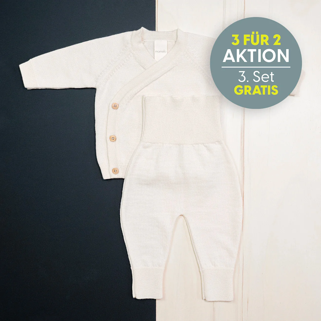 KLEINES KUSCHEL-SET - pure
