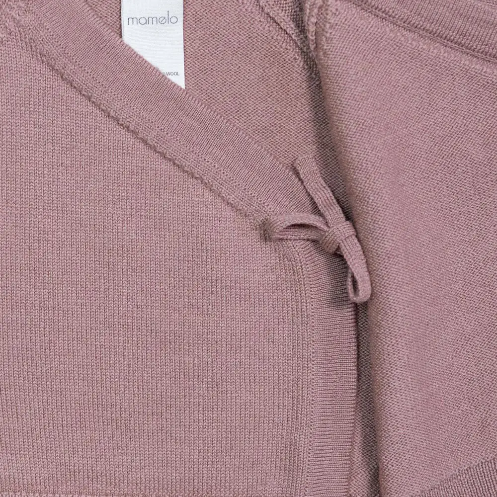 THE WOOLLY BABY JACKET - rose - Image 8