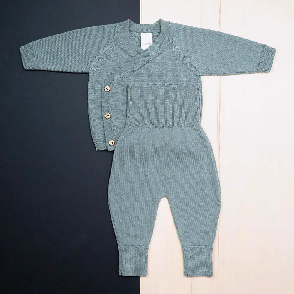 KLEINES KUSCHEL-SET - sage - Image 14