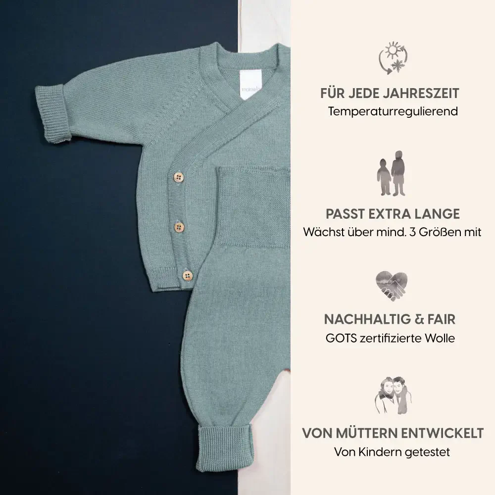 KLEINES KUSCHEL-SET - sage - Image 6