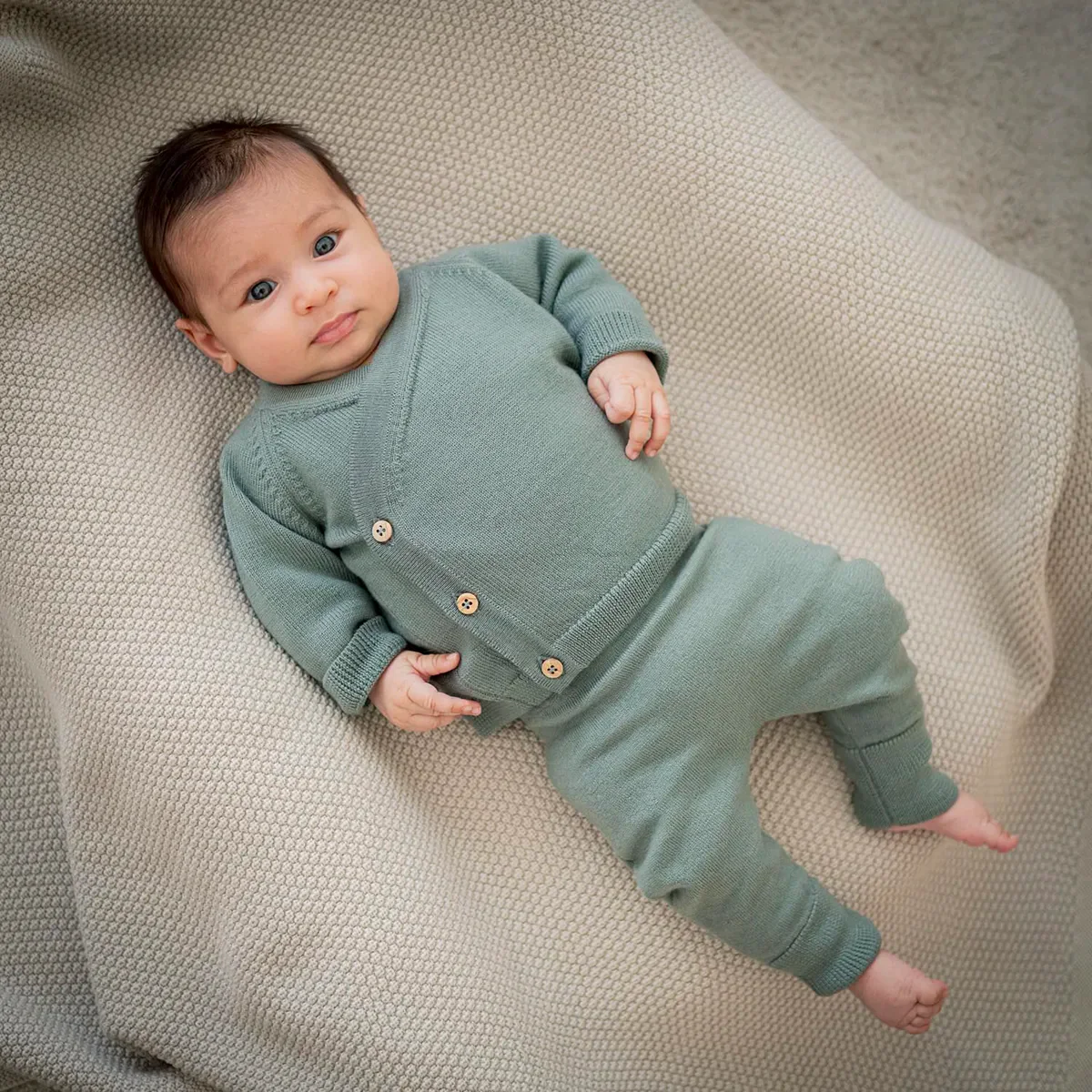 KLEINES KUSCHEL-SET - sage - Image 7