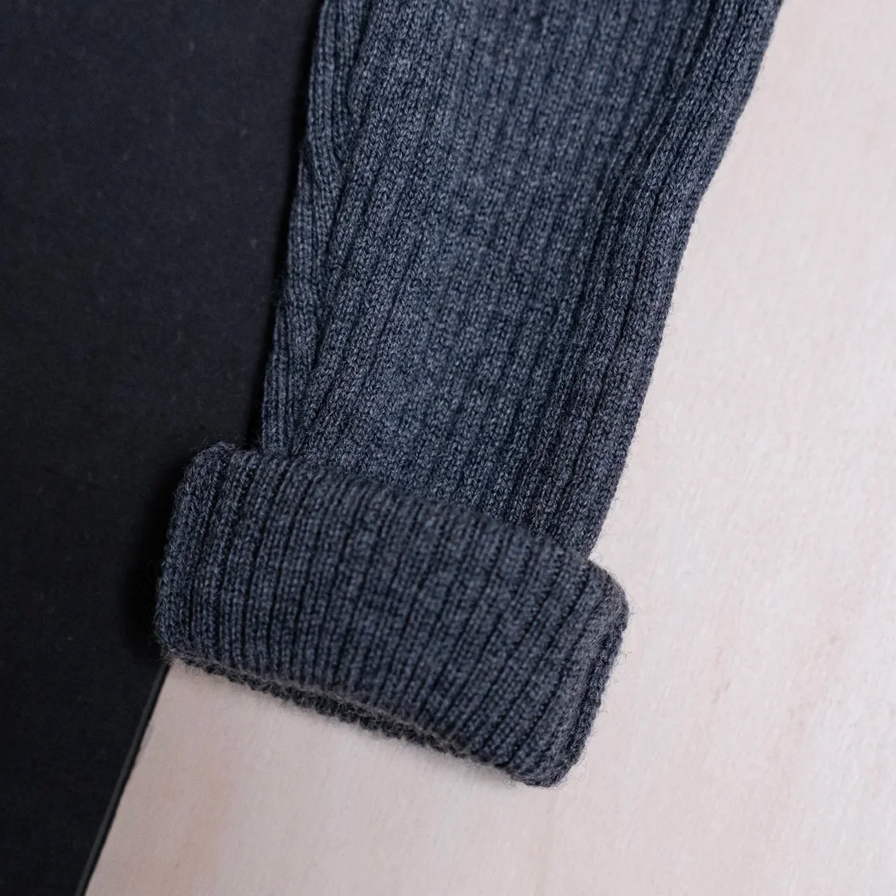 THE WOOLLY LEGGINGS - graphite grey - Image 8