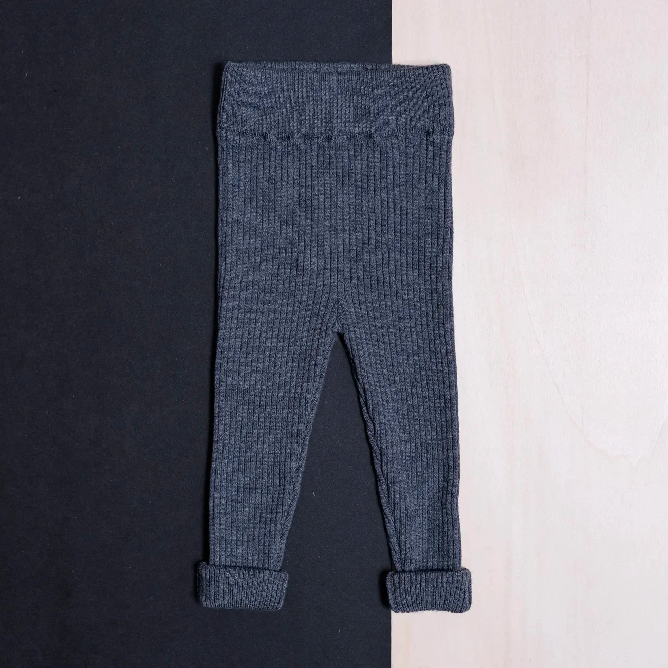 THE WOOLLY LEGGINGS - graphite grey - Image 5