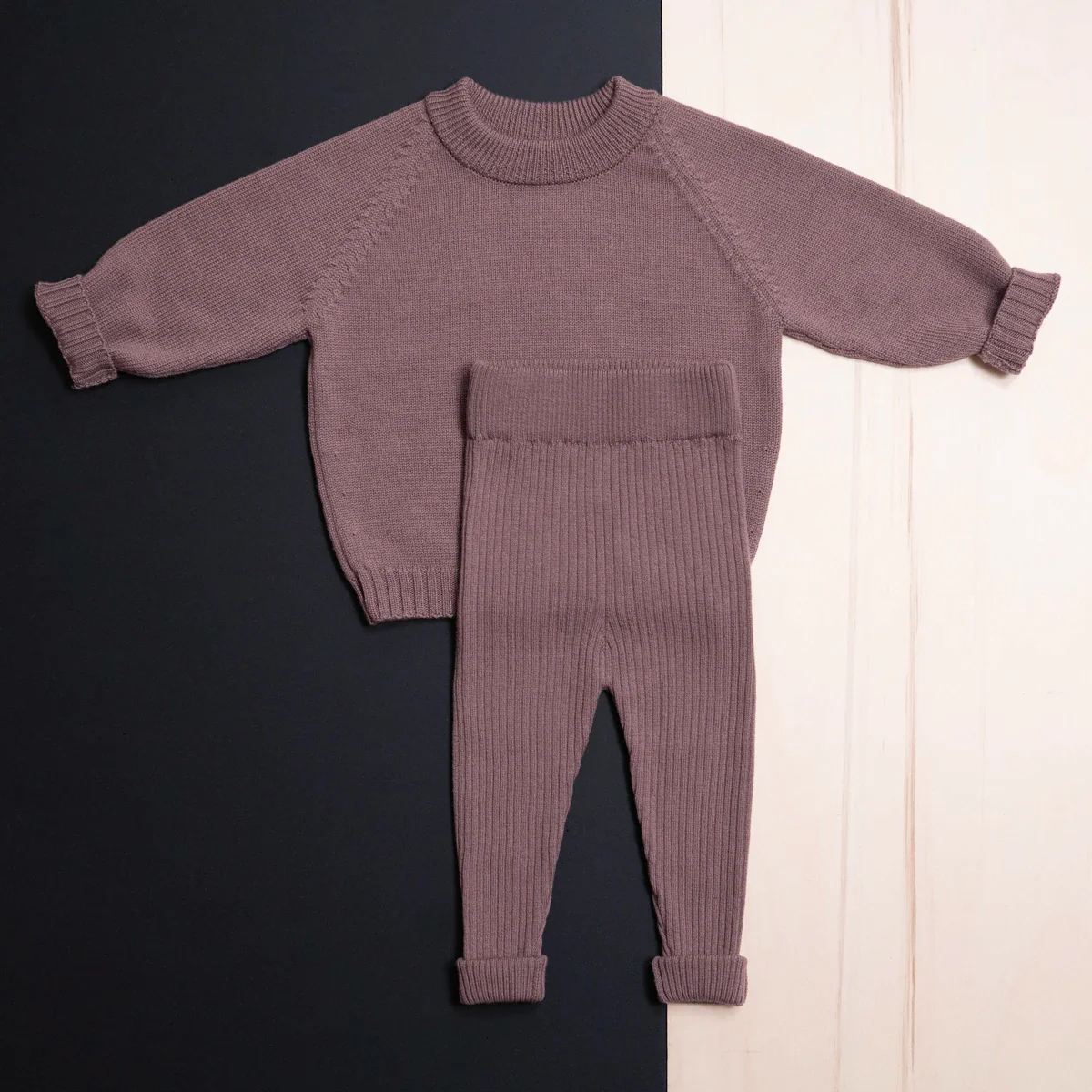 KUSCHEL-SET KIDS - mauve - Image 7