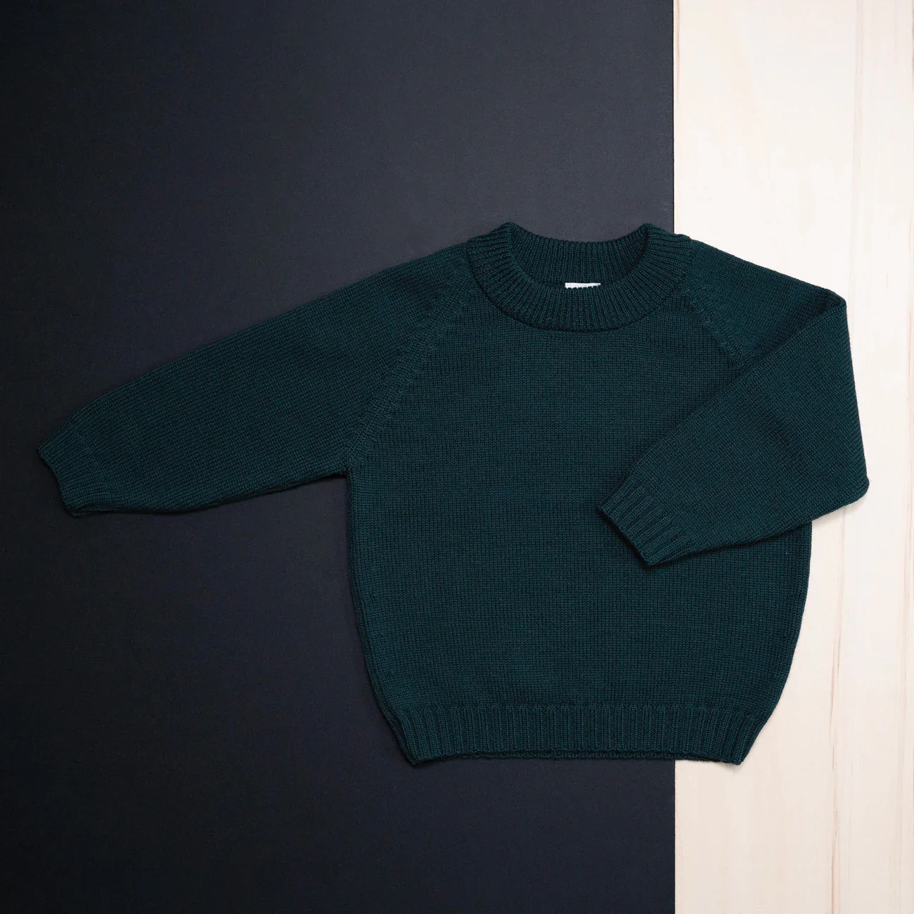 THE WOOLLY SWEATER - new petrol