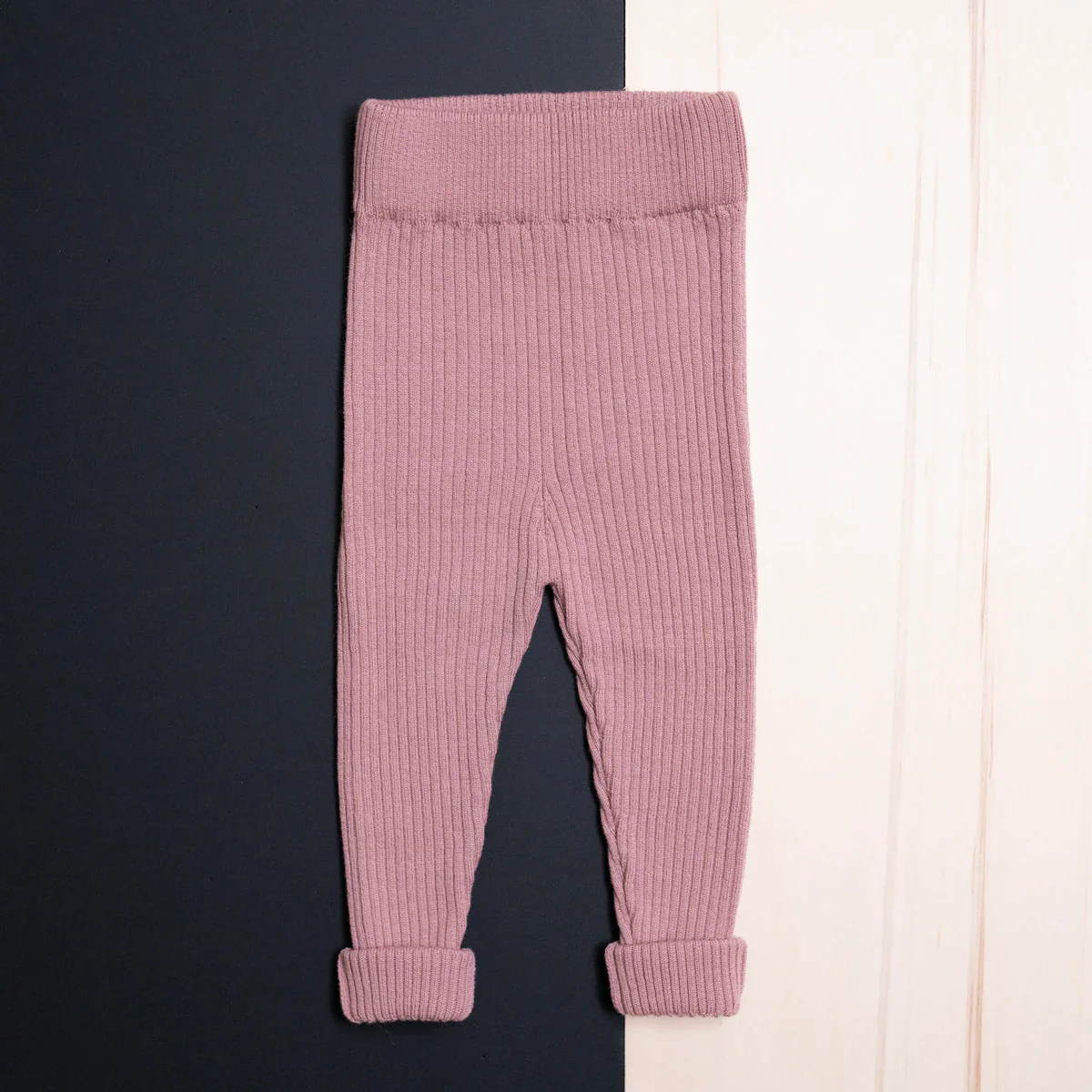 THE WOOLLY LEGGINGS - rose - Image 4