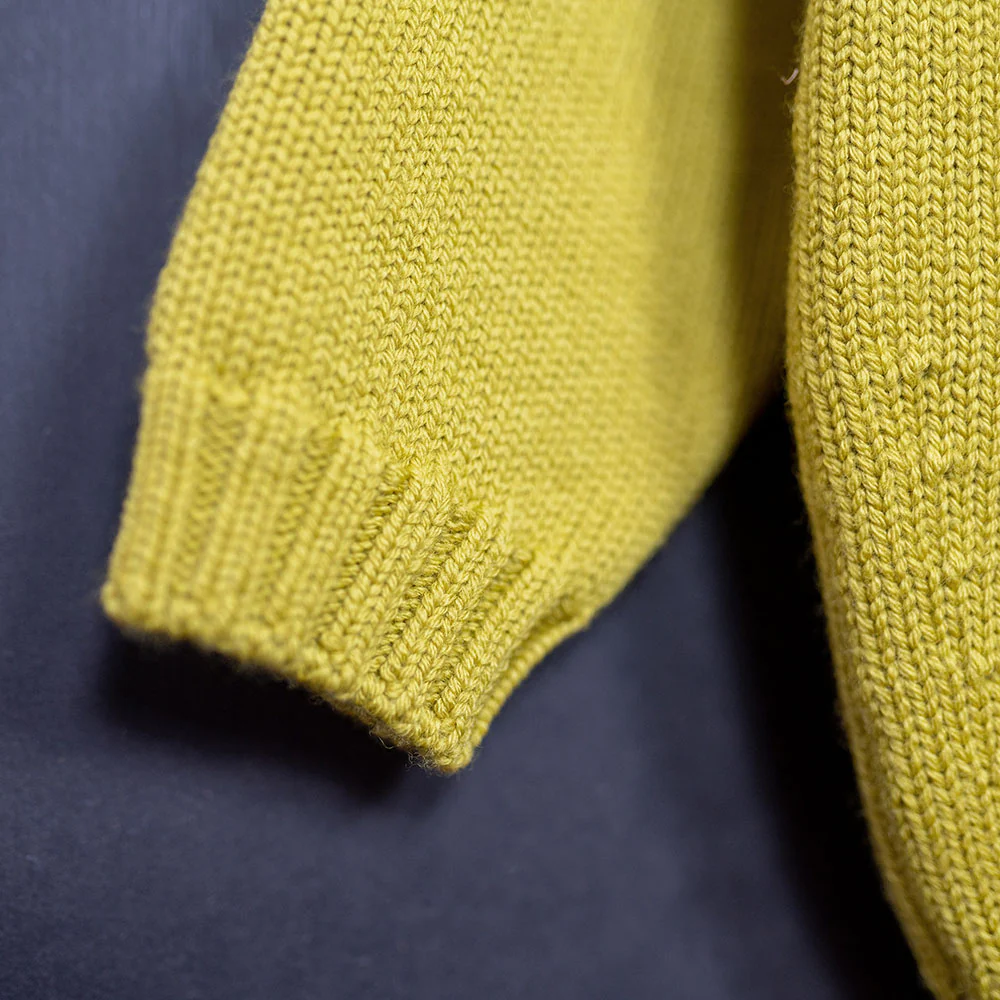 PRE-LOVED WOOLLY CARDIGAN - quince - Image 8