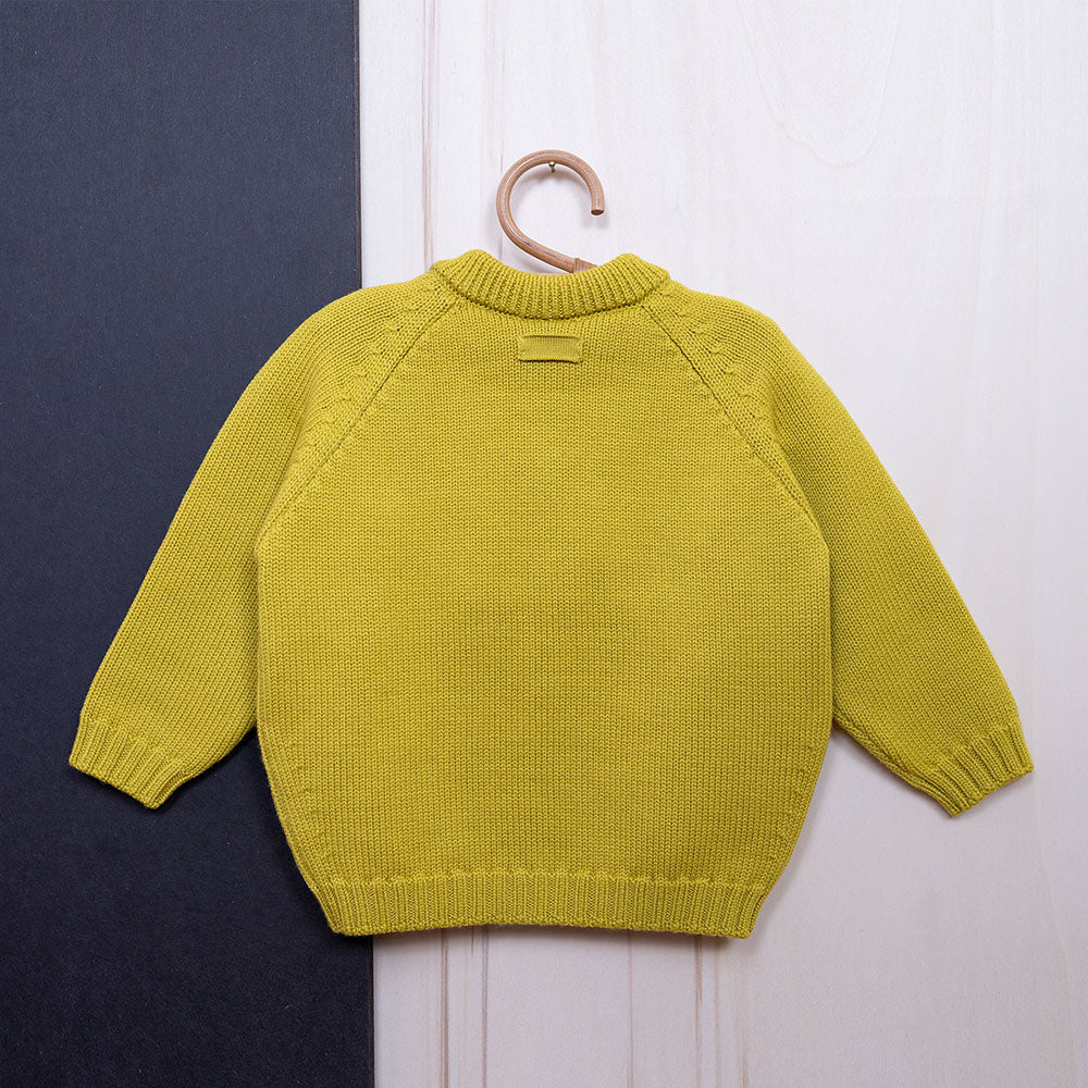 PRE-LOVED WOOLLY CARDIGAN - quince - Image 9