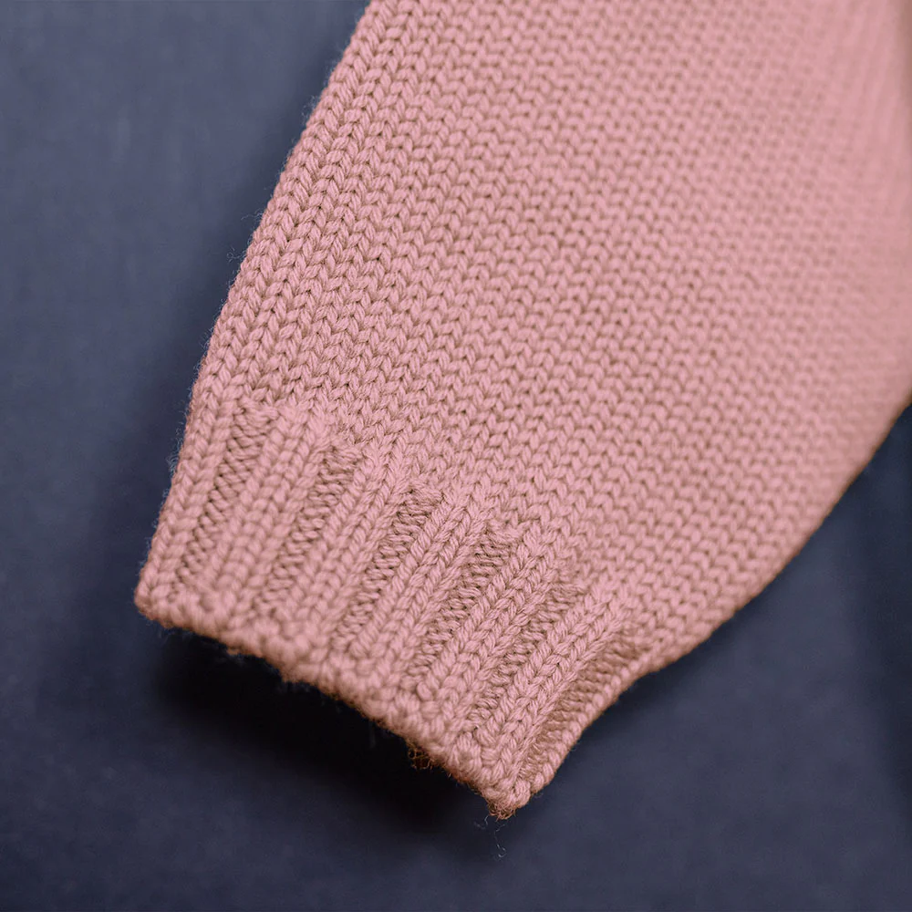 PRE-LOVED WOOLLY CARDIGAN - rose - Image 10