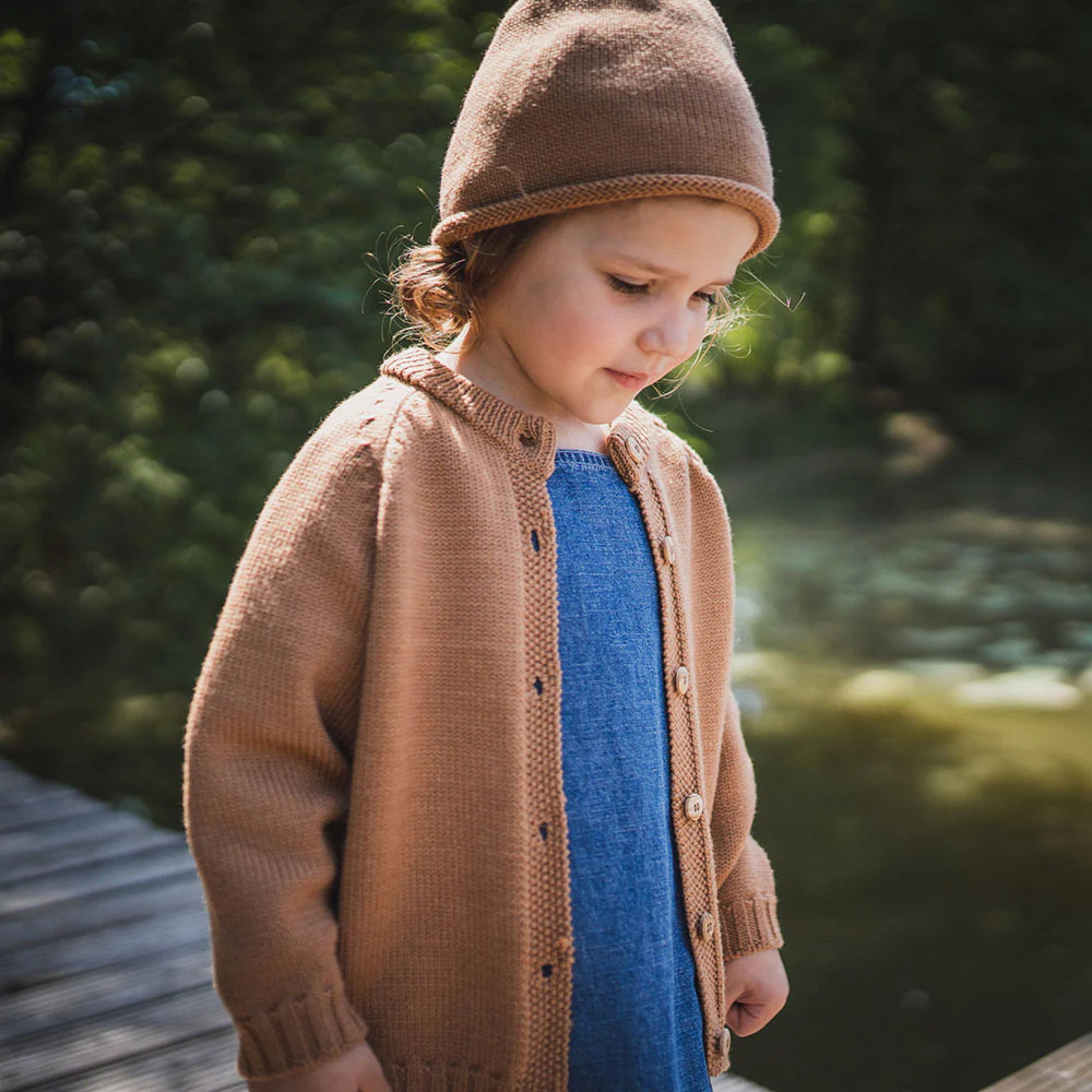 PRE-LOVED WOOLLY HAT - camel - Image 6