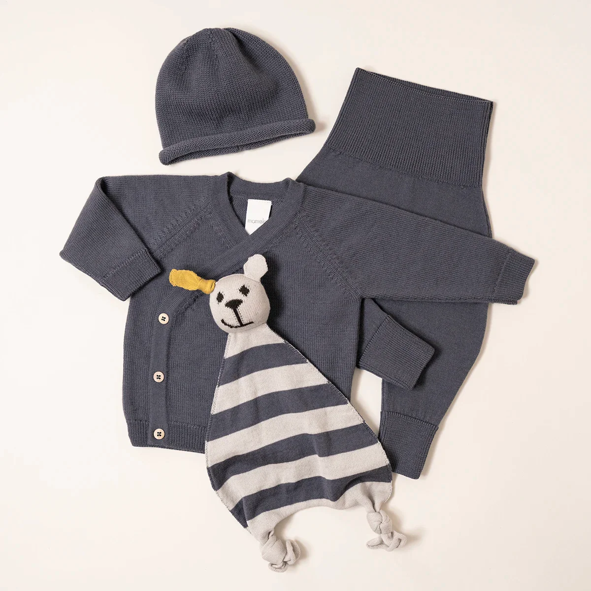 PRE-LOVED WOOLLY HAT - grey - Image 3