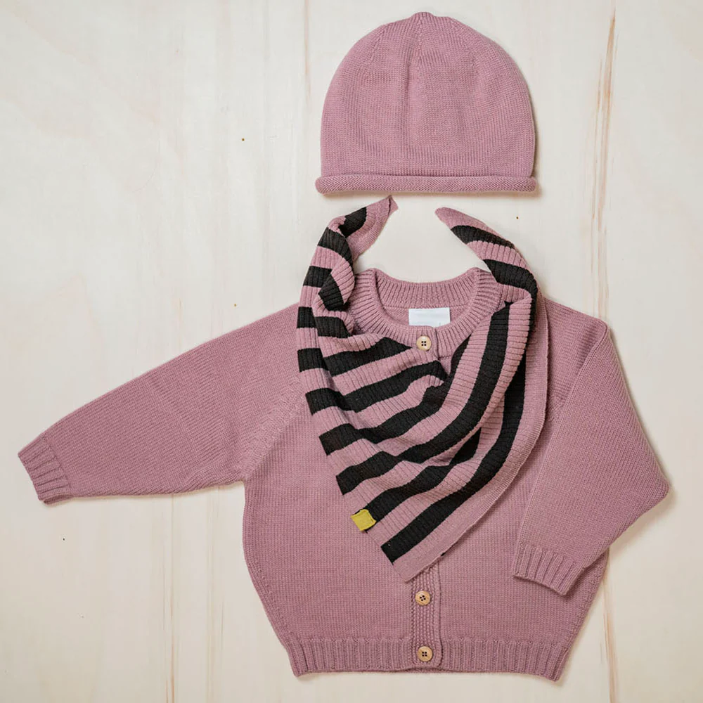 PRE-LOVED WOOLLY HAT - rose - Image 7