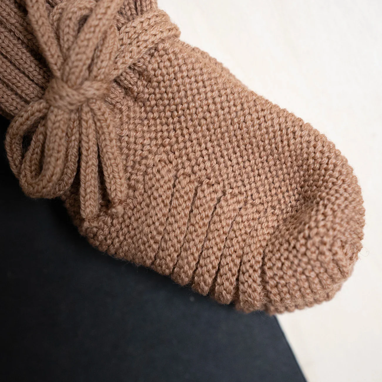 THE WOOLLY BABY BOOTIE - camel - Image 3