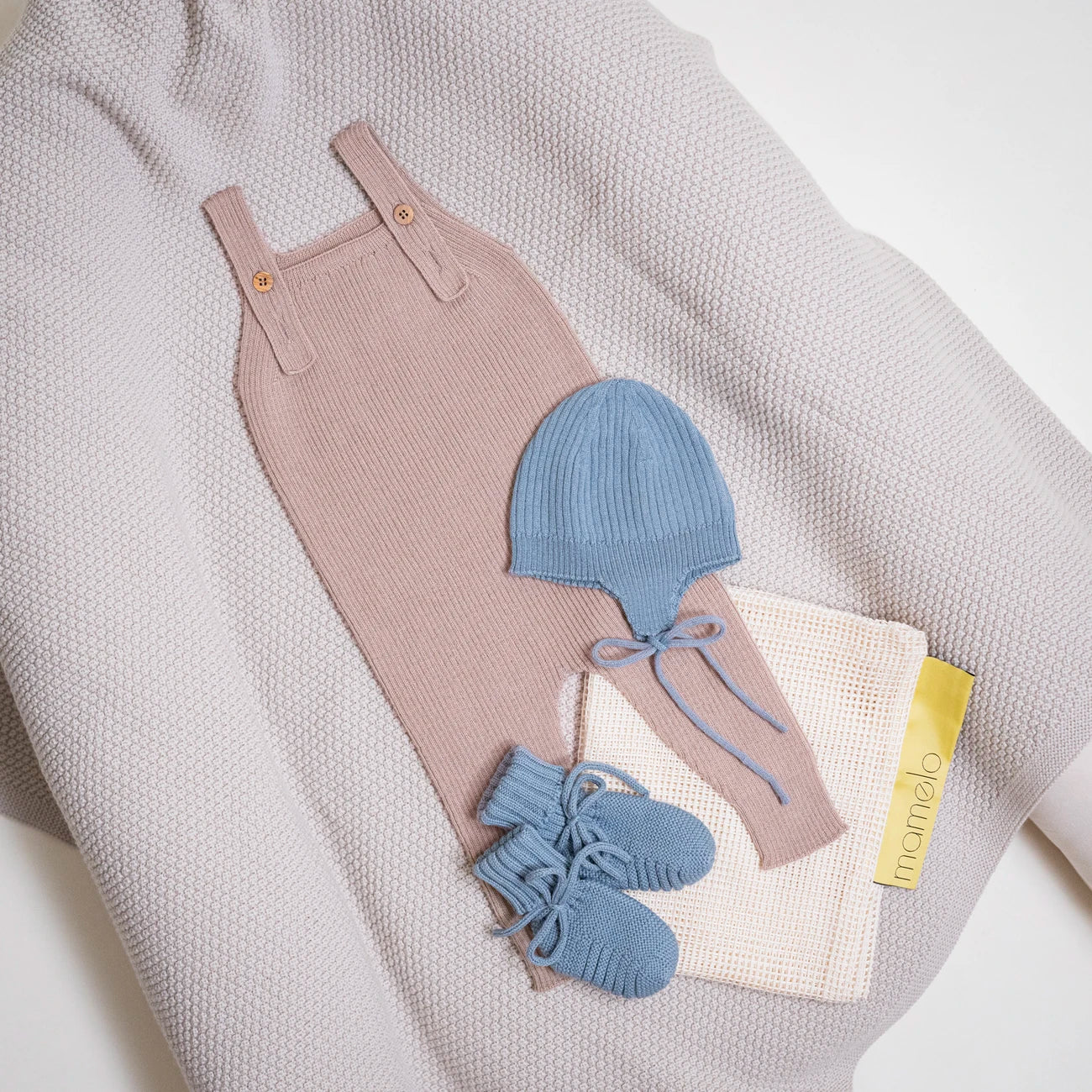 THE WOOLLY BABY HAT - blue - Image 8
