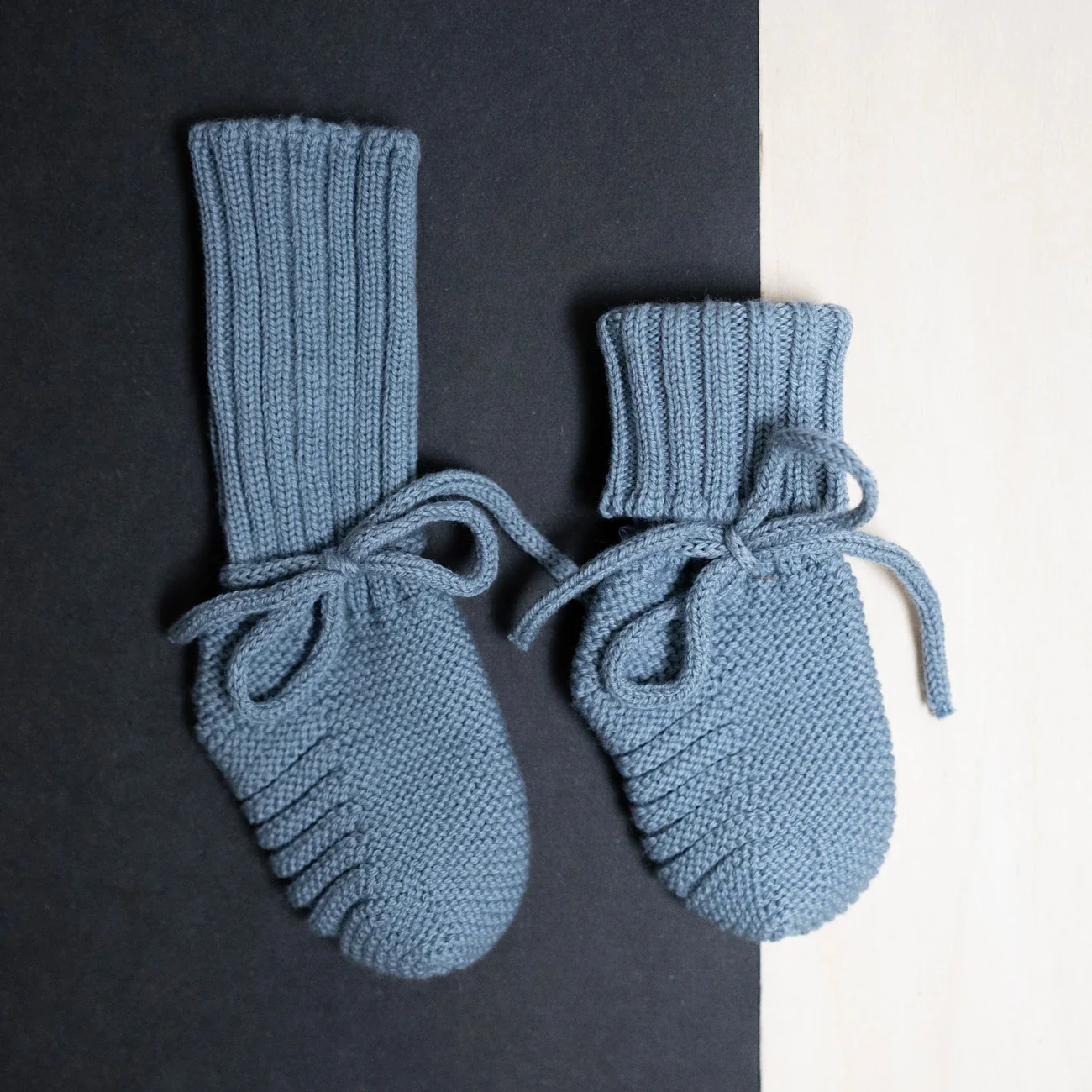THE WOOLLY BABY BOOTIE - blue - Image 11