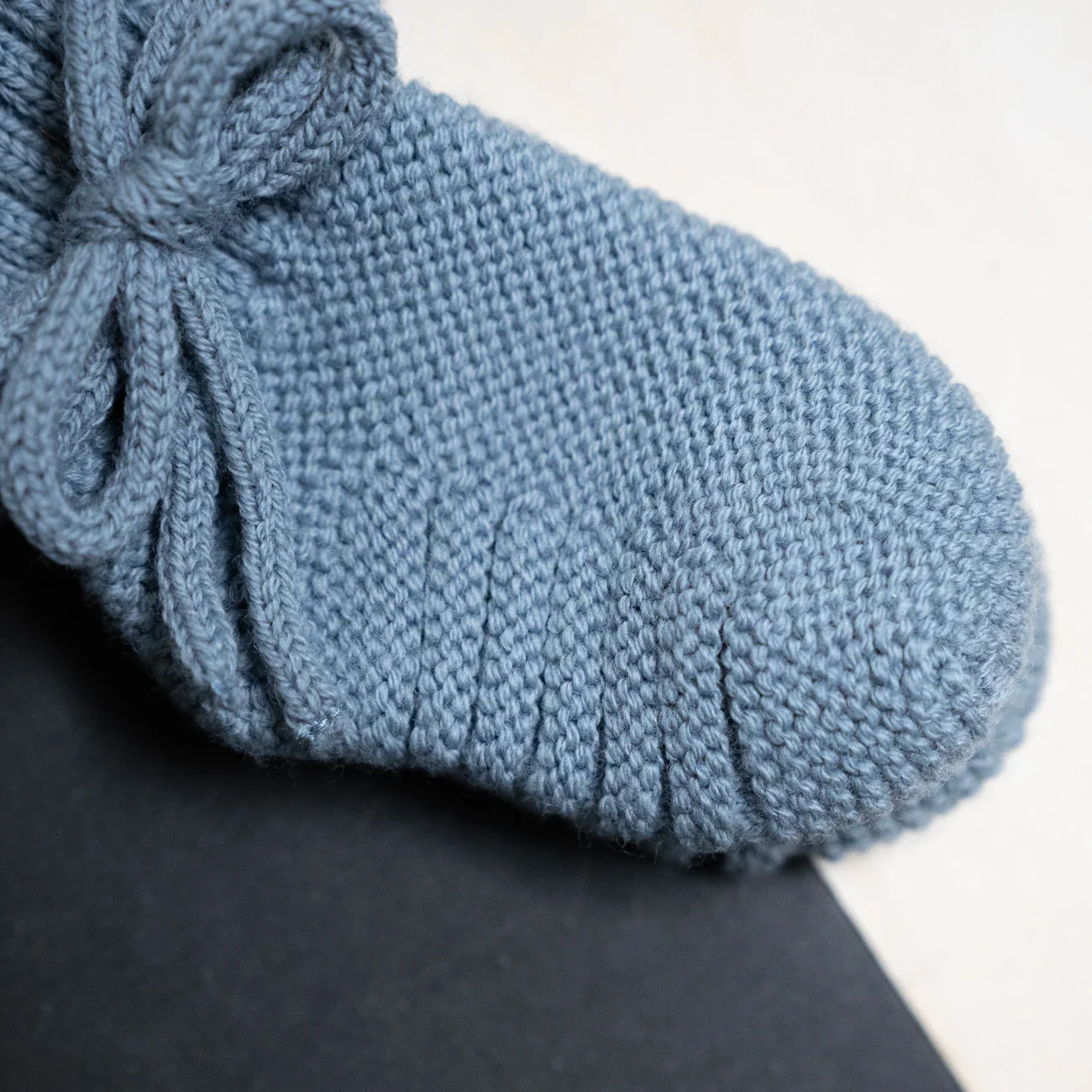 THE WOOLLY BABY BOOTIE - blue - Image 9