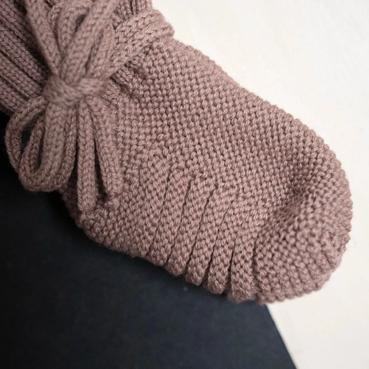 THE WOOLLY BABY BOOTIE - cappuccino - Image 3