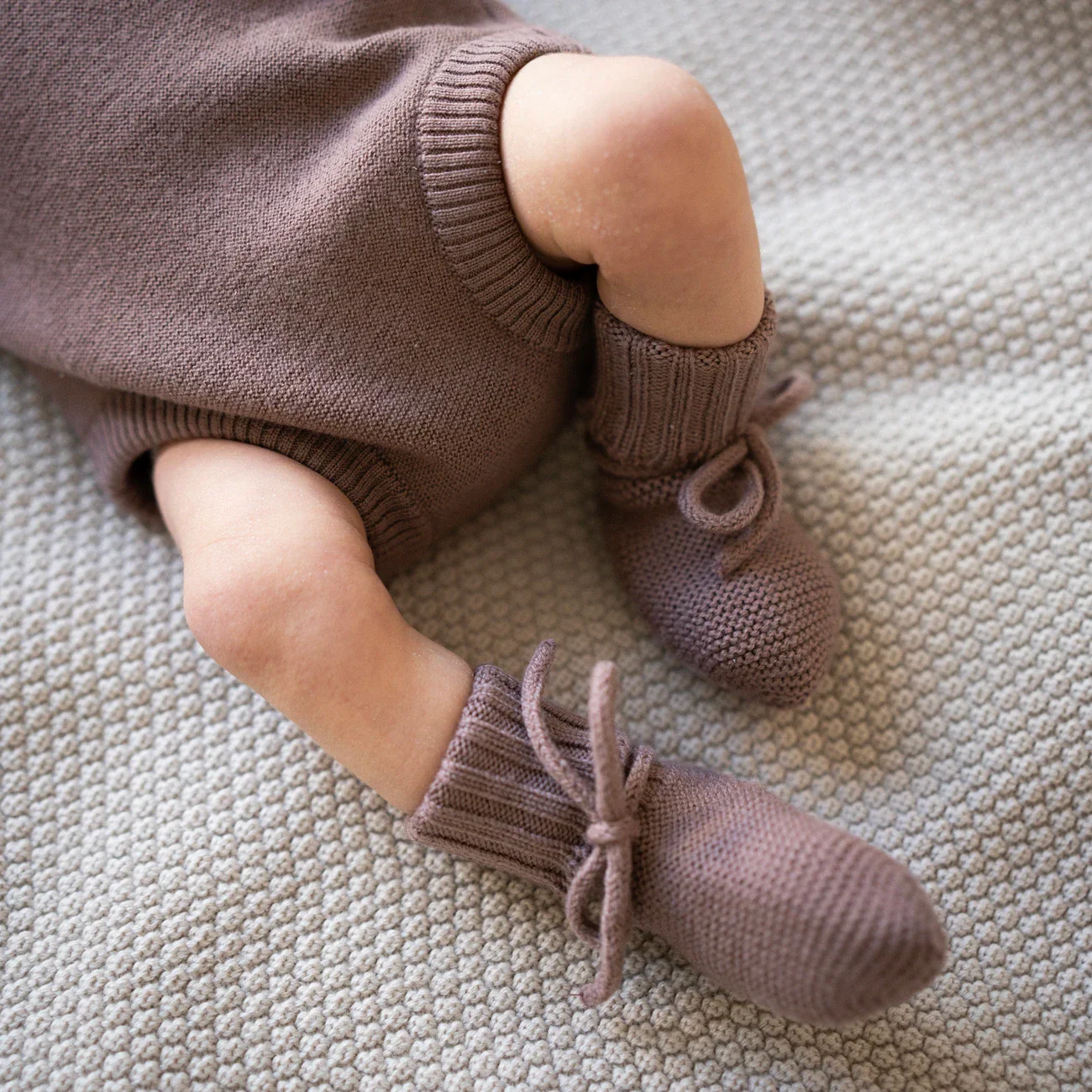THE WOOLLY BABY BOOTIE - cappuccino - Image 7