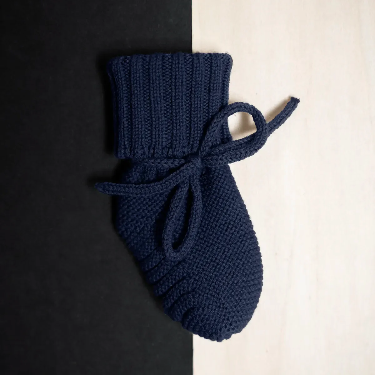 THE WOOLLY BABY BOOTIE - midnight blue - Image 8