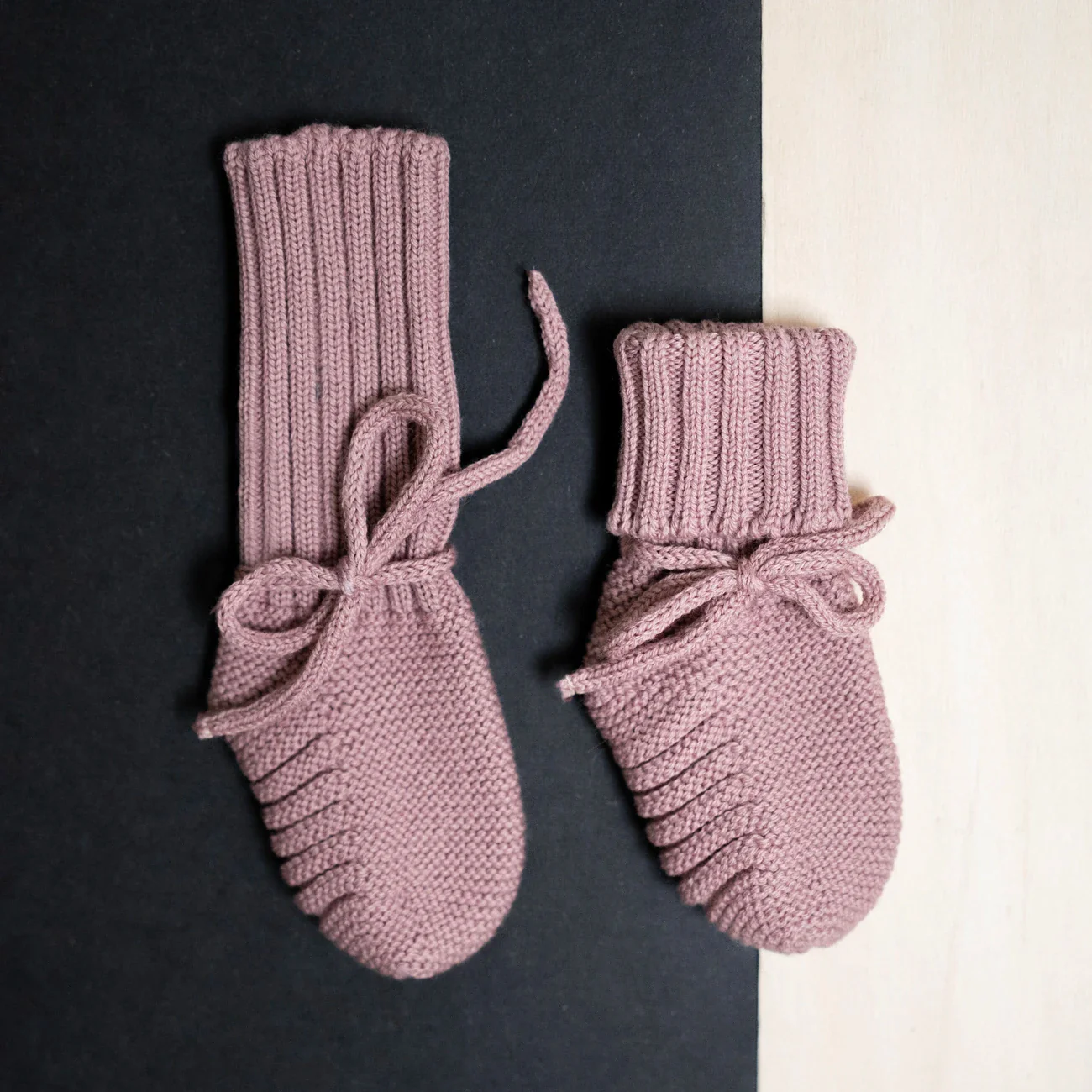 THE WOOLLY BABY BOOTIE - rose - Image 10