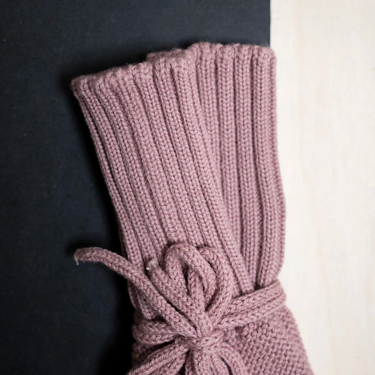 THE WOOLLY BABY BOOTIE - rose - Image 3