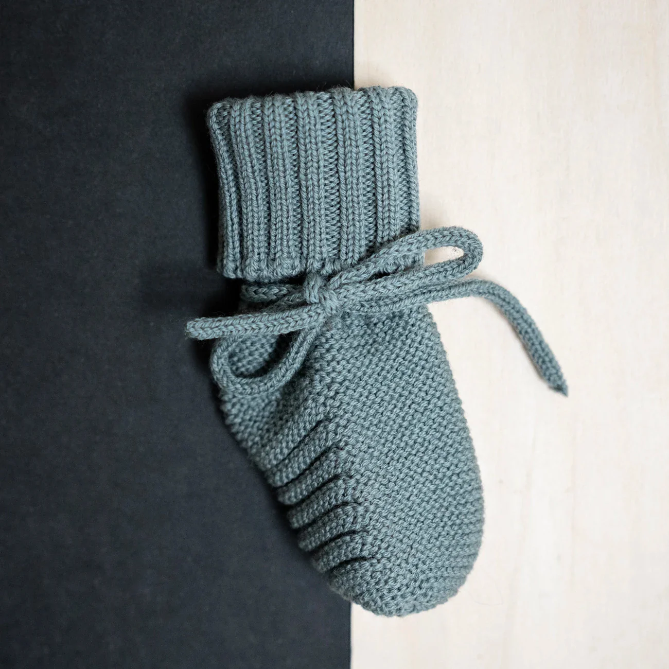 THE WOOLLY BABY BOOTIE - sage - Image 10