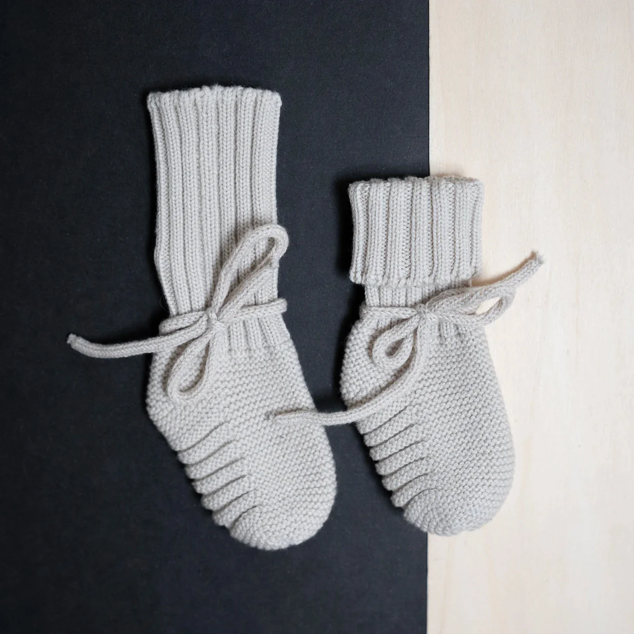 THE WOOLLY BABY BOOTIE - sand - Image 11