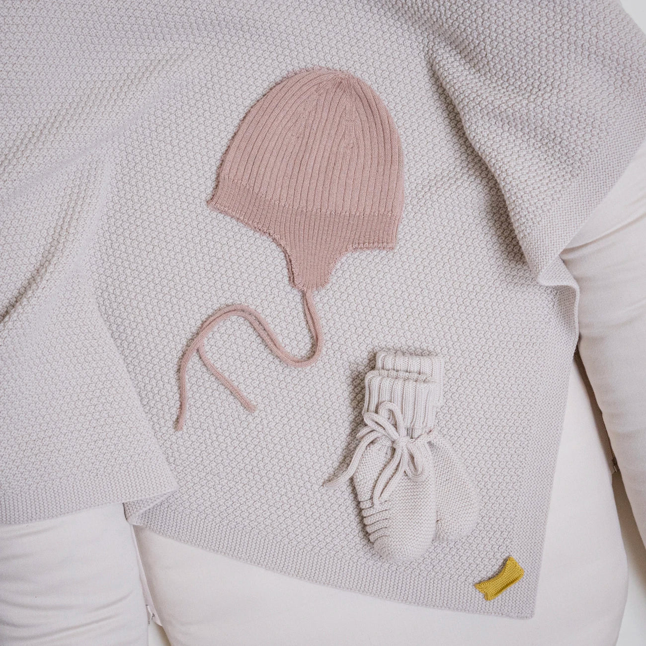 THE WOOLLY BABY BOOTIE - sand - Image 14