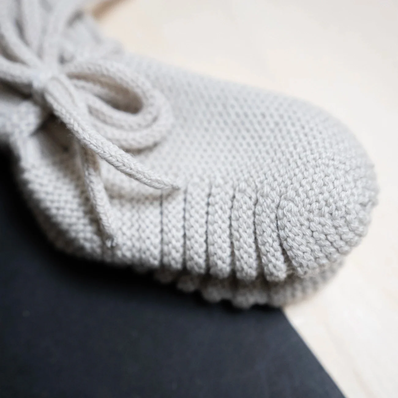 THE WOOLLY BABY BOOTIE - sand - Image 9