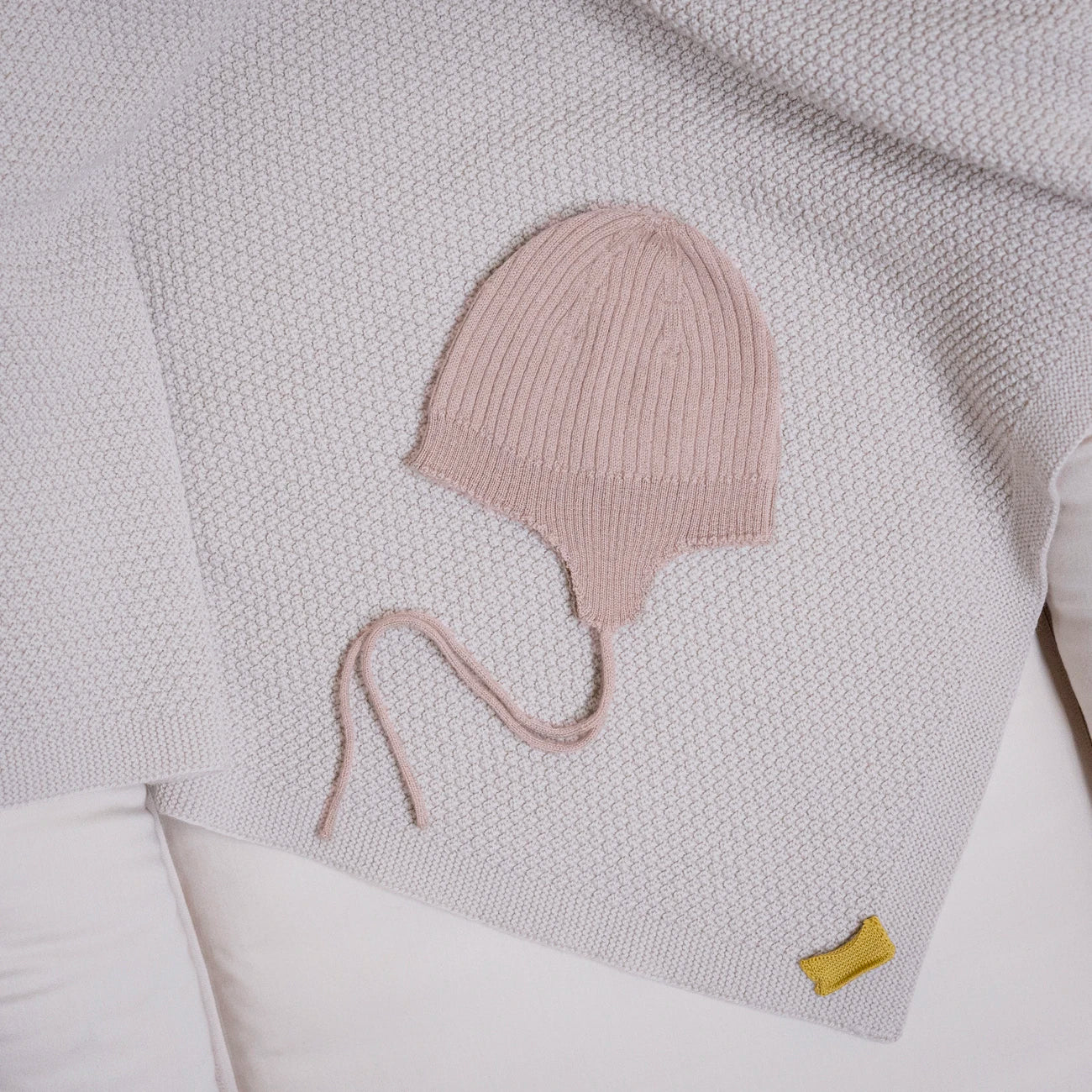 THE WOOLLY BABY HAT - cappuccino - Image 11