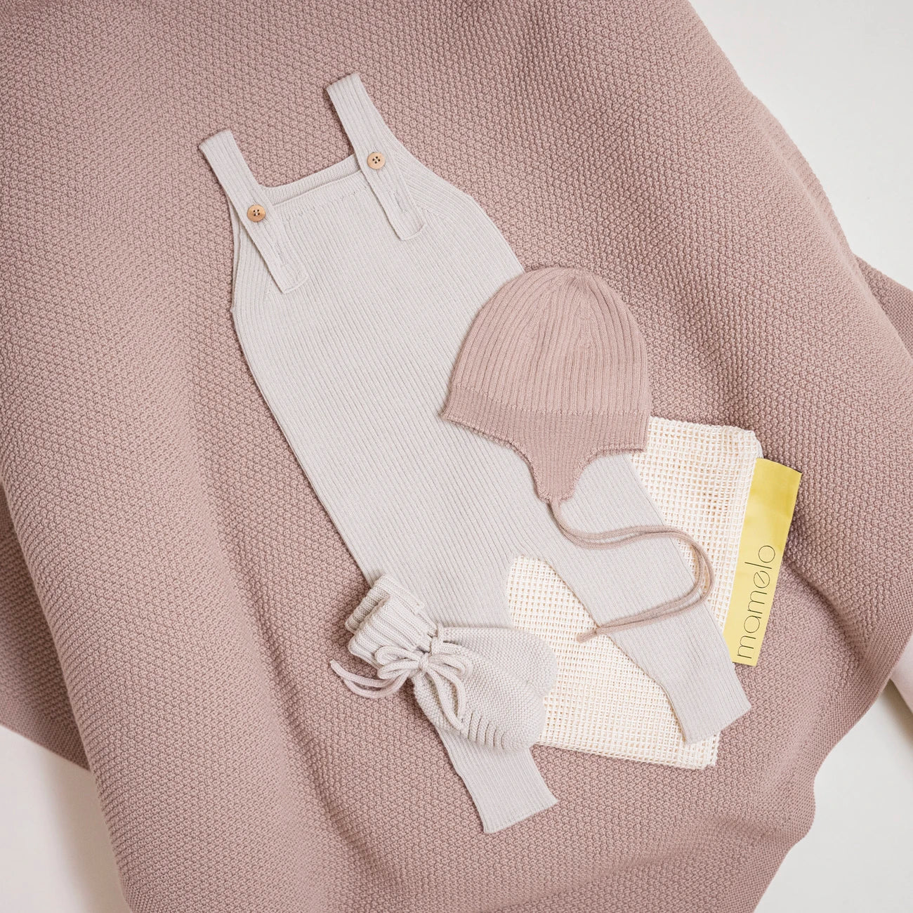 THE WOOLLY BABY HAT - cappuccino - Image 5