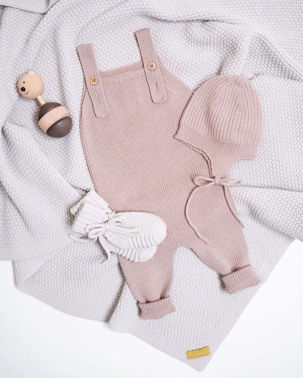 THE WOOLLY BABY HAT - cappuccino - Image 7