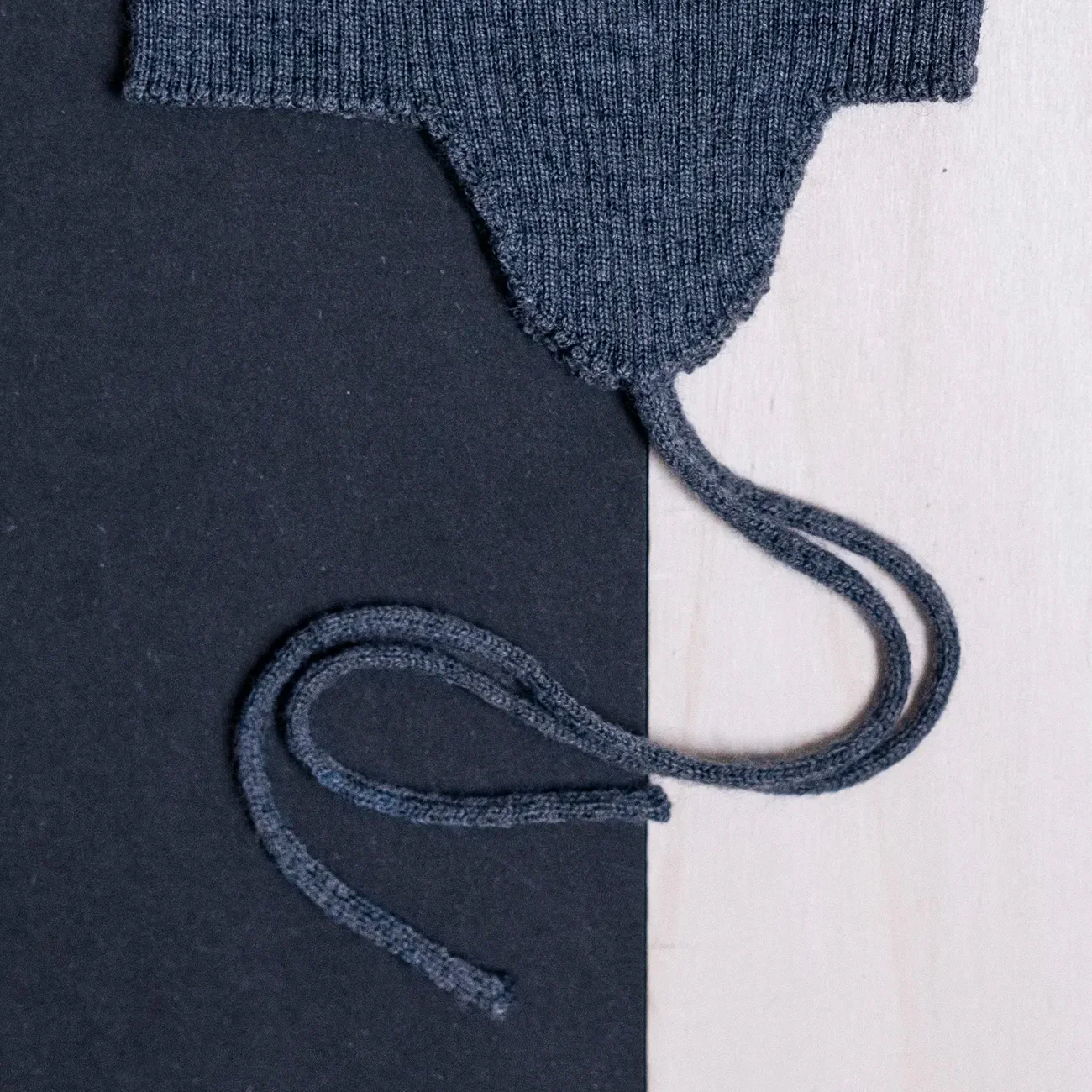 THE WOOLLY BABY HAT - graphite grey - Image 5