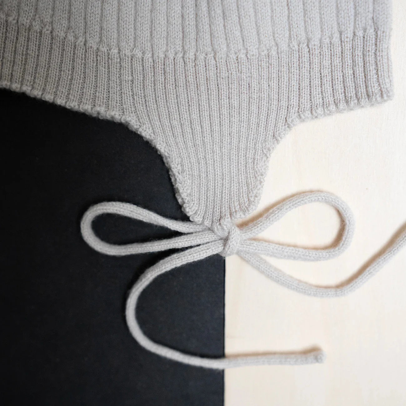 THE WOOLLY BABY HAT - sand - Image 3