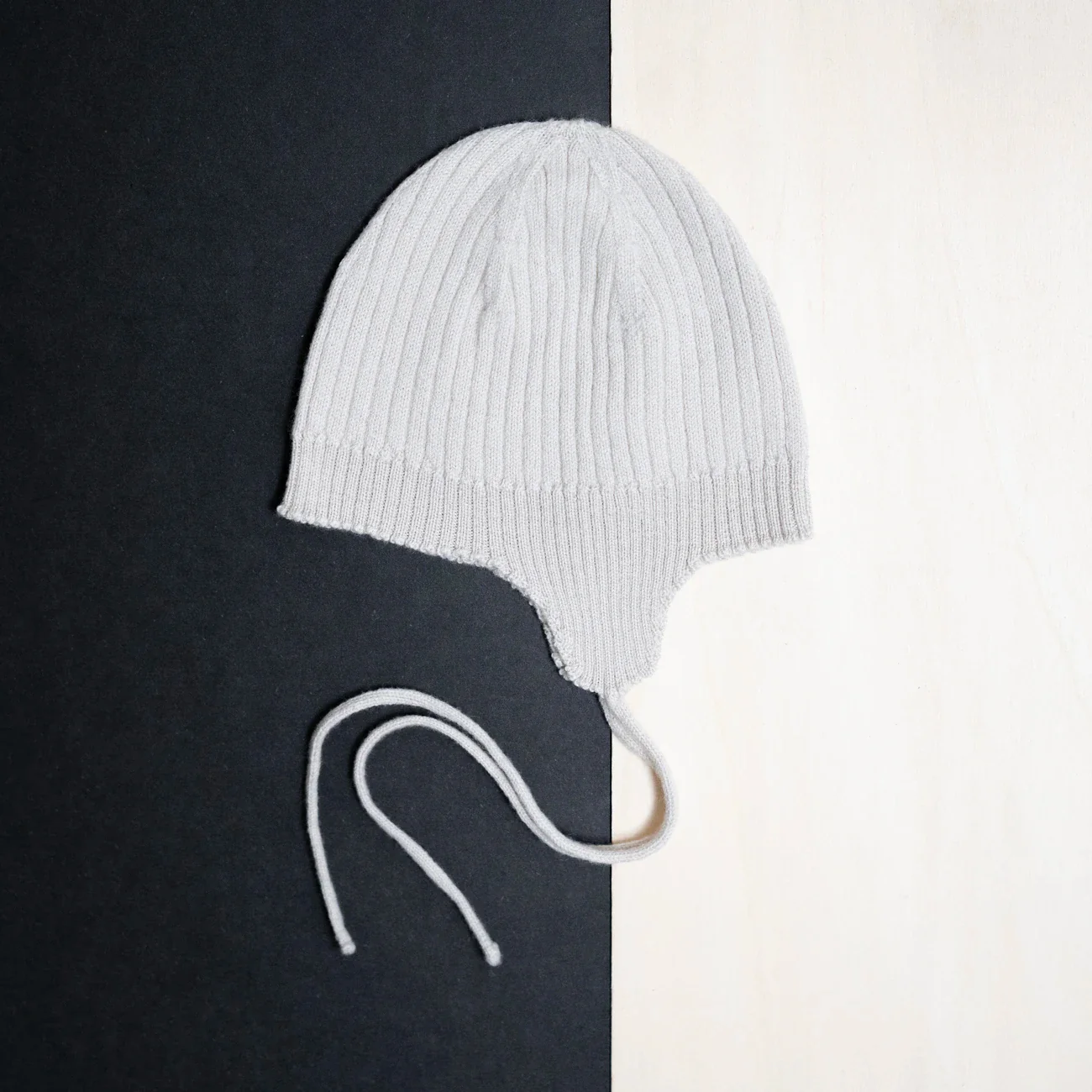 THE WOOLLY BABY HAT - sand - Image 9