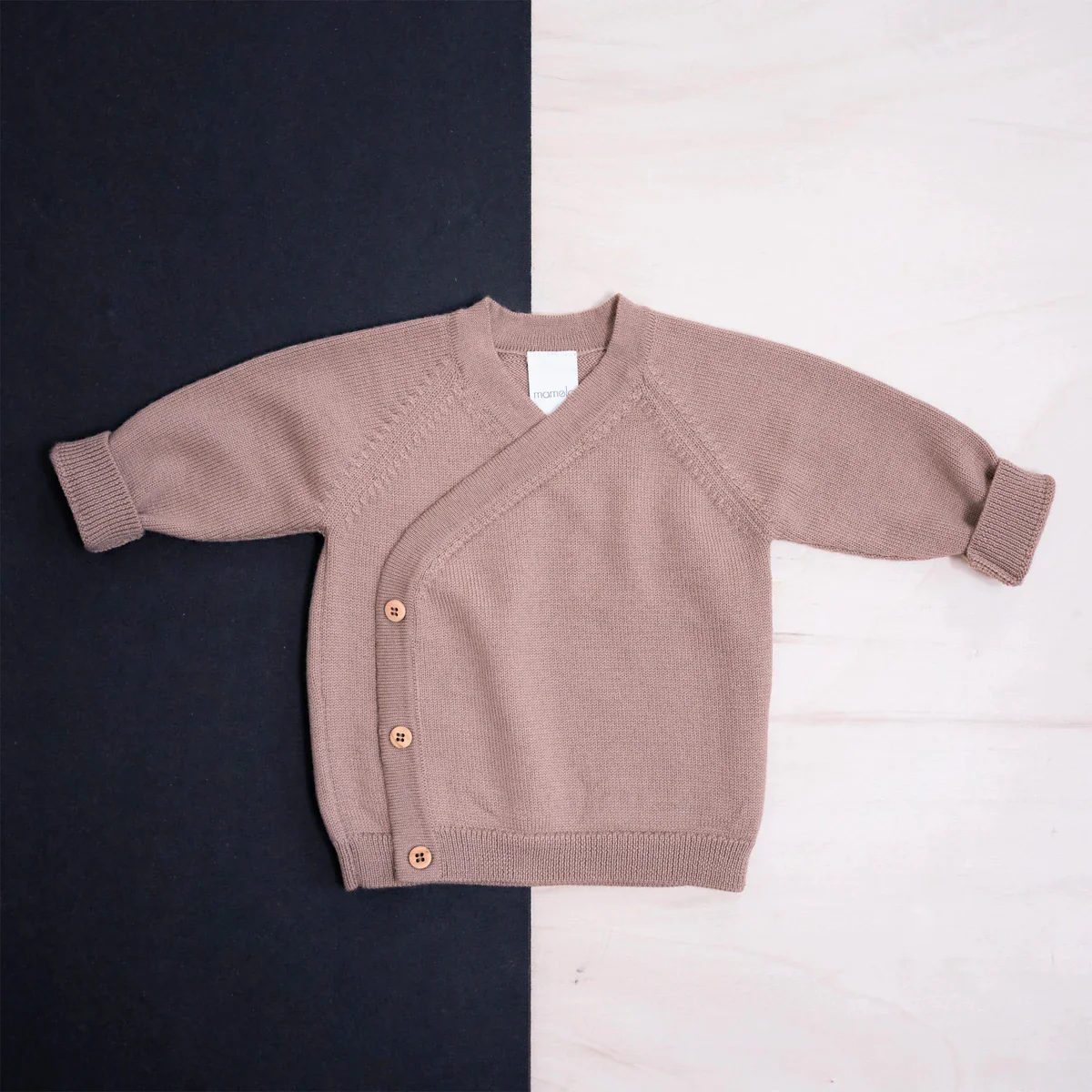 THE WOOLLY BABY JACKET - cappuccino - Image 10