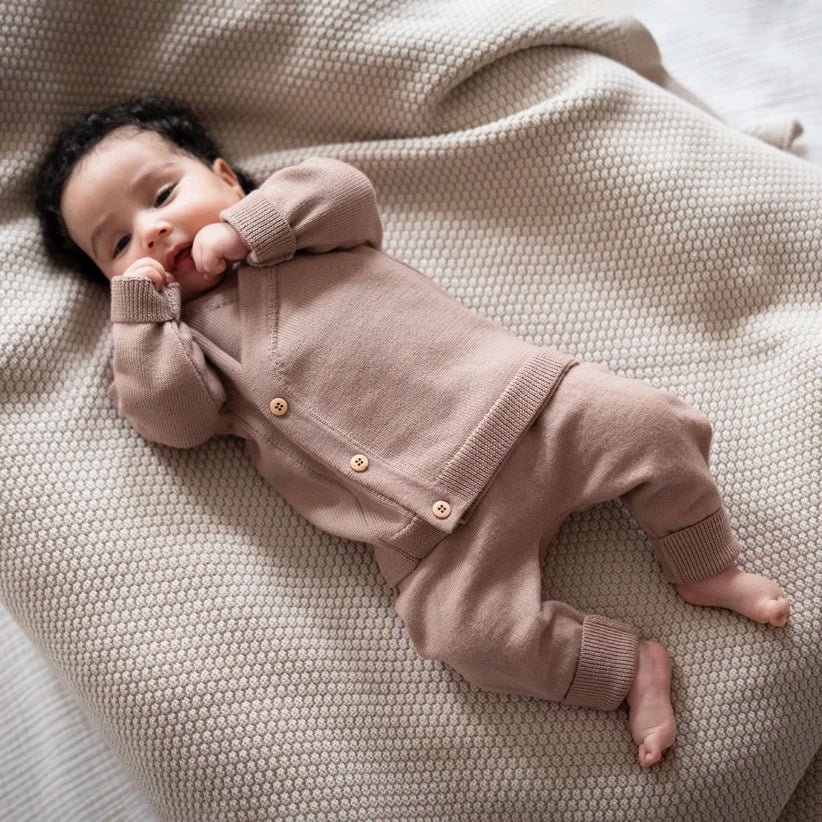 THE WOOLLY BABY JACKET - cappuccino - Image 4