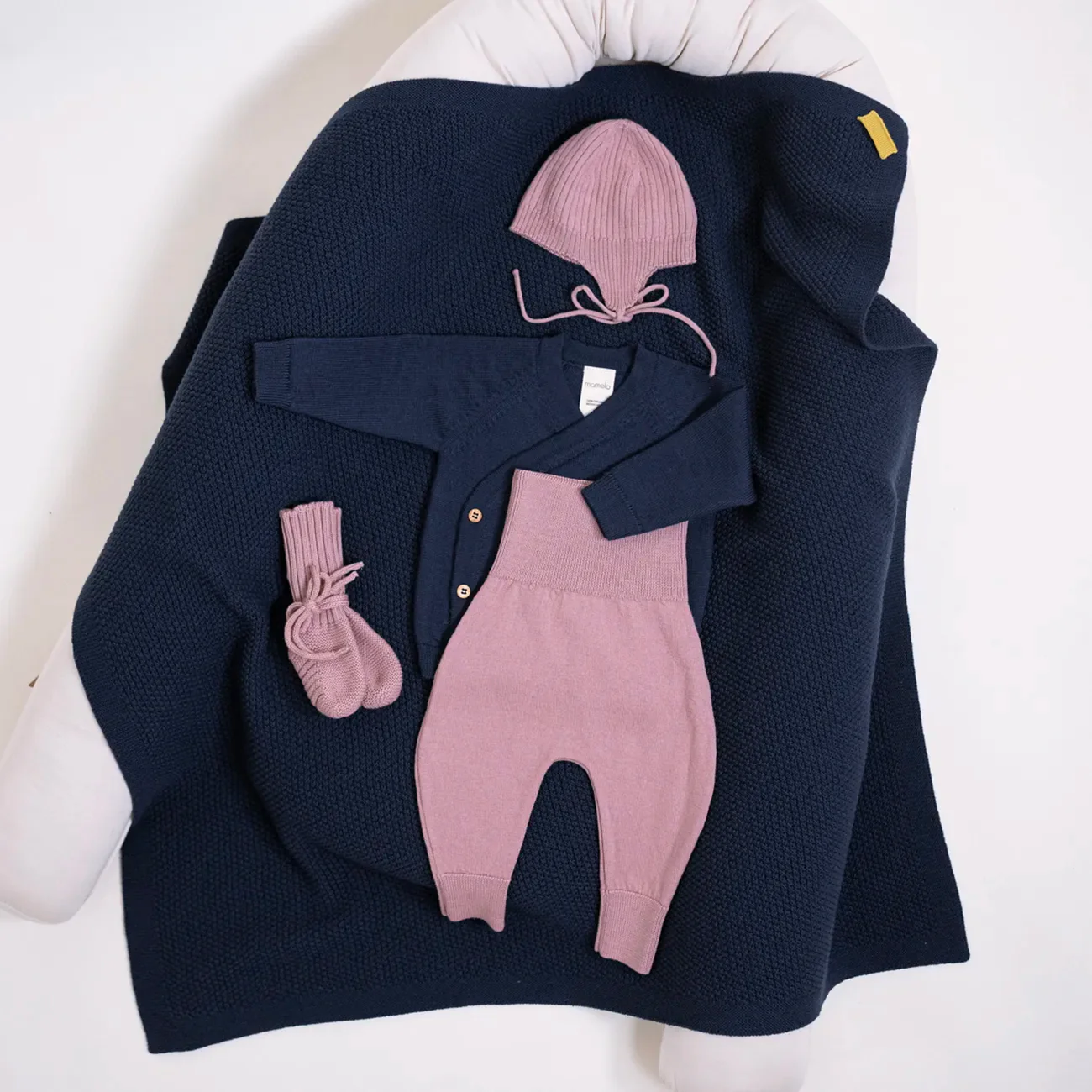 THE WOOLLY BLANKET - midnight blue - Image 12