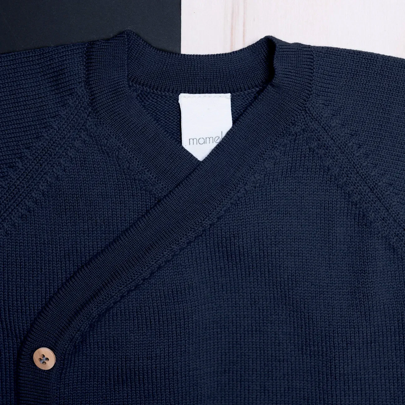 THE WOOLLY BABY JACKET - midnight blue - Image 9