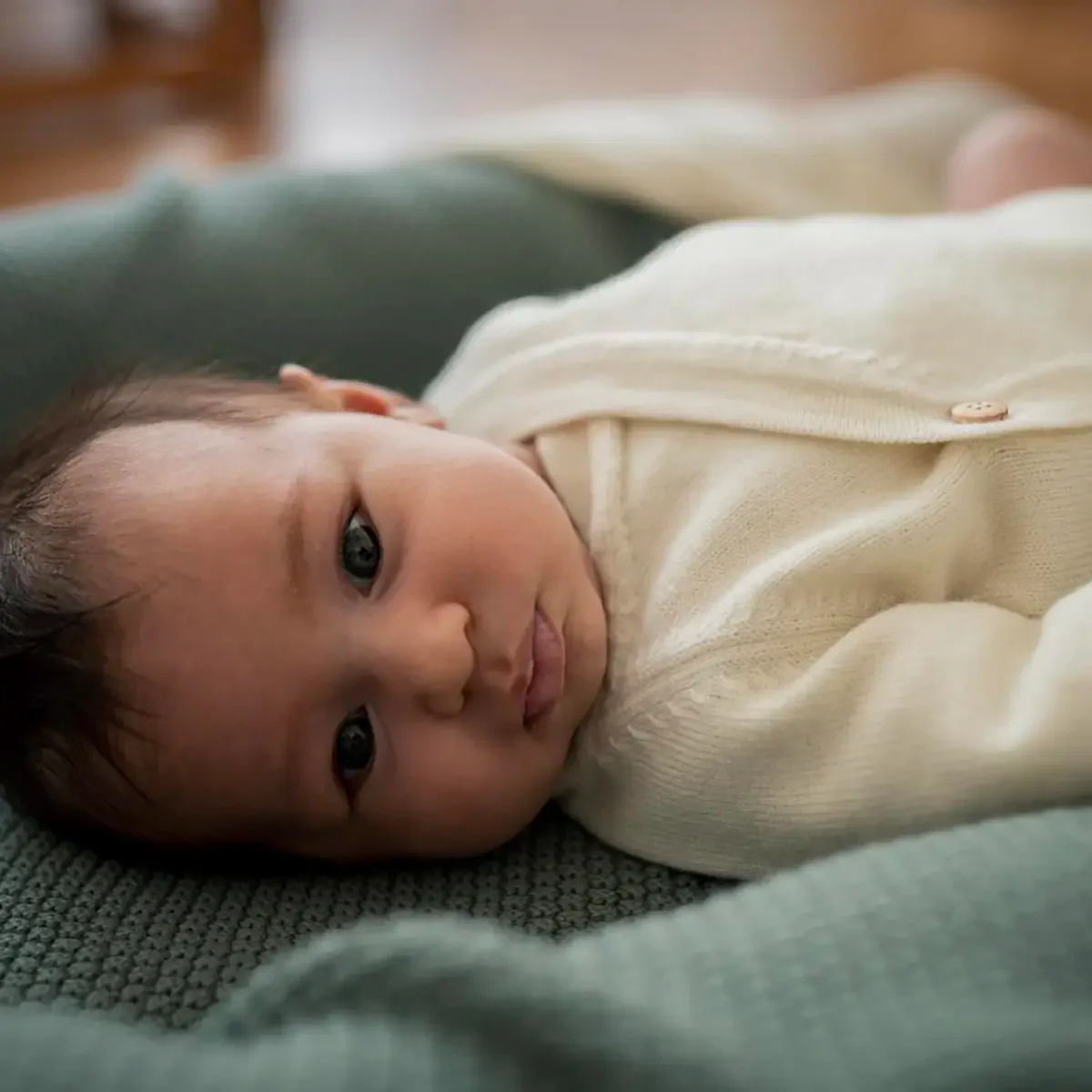 THE WOOLLY BABY JACKET - pure - Image 3