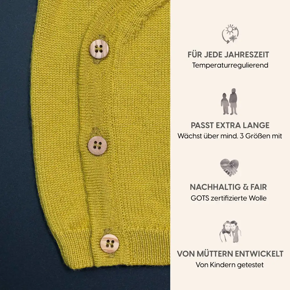 THE WOOLLY BABY JACKET - quince - Image 3
