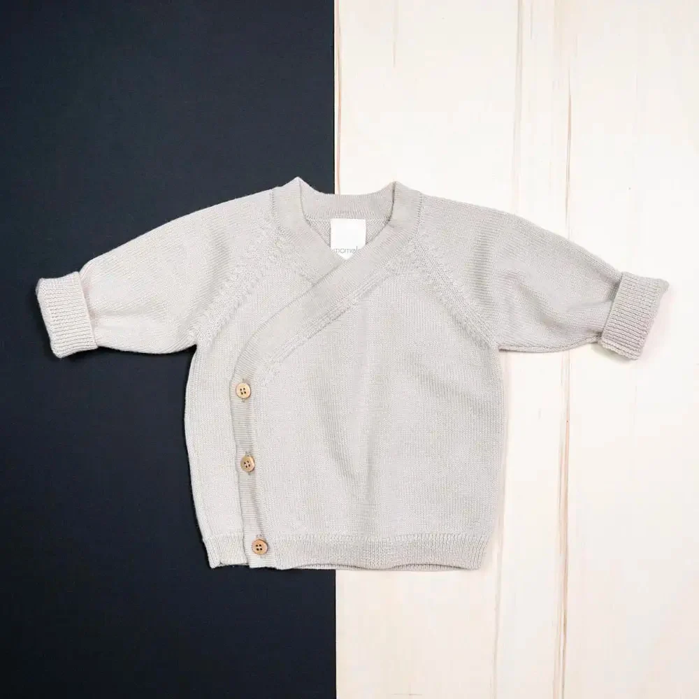 THE WOOLLY BABY JACKET - sand - Image 10