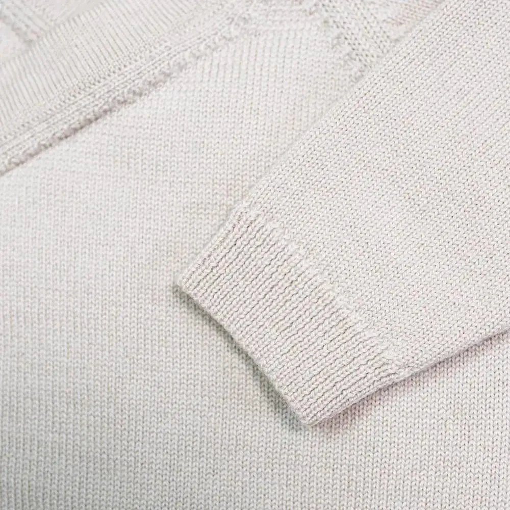 THE WOOLLY BABY JACKET - sand - Image 9