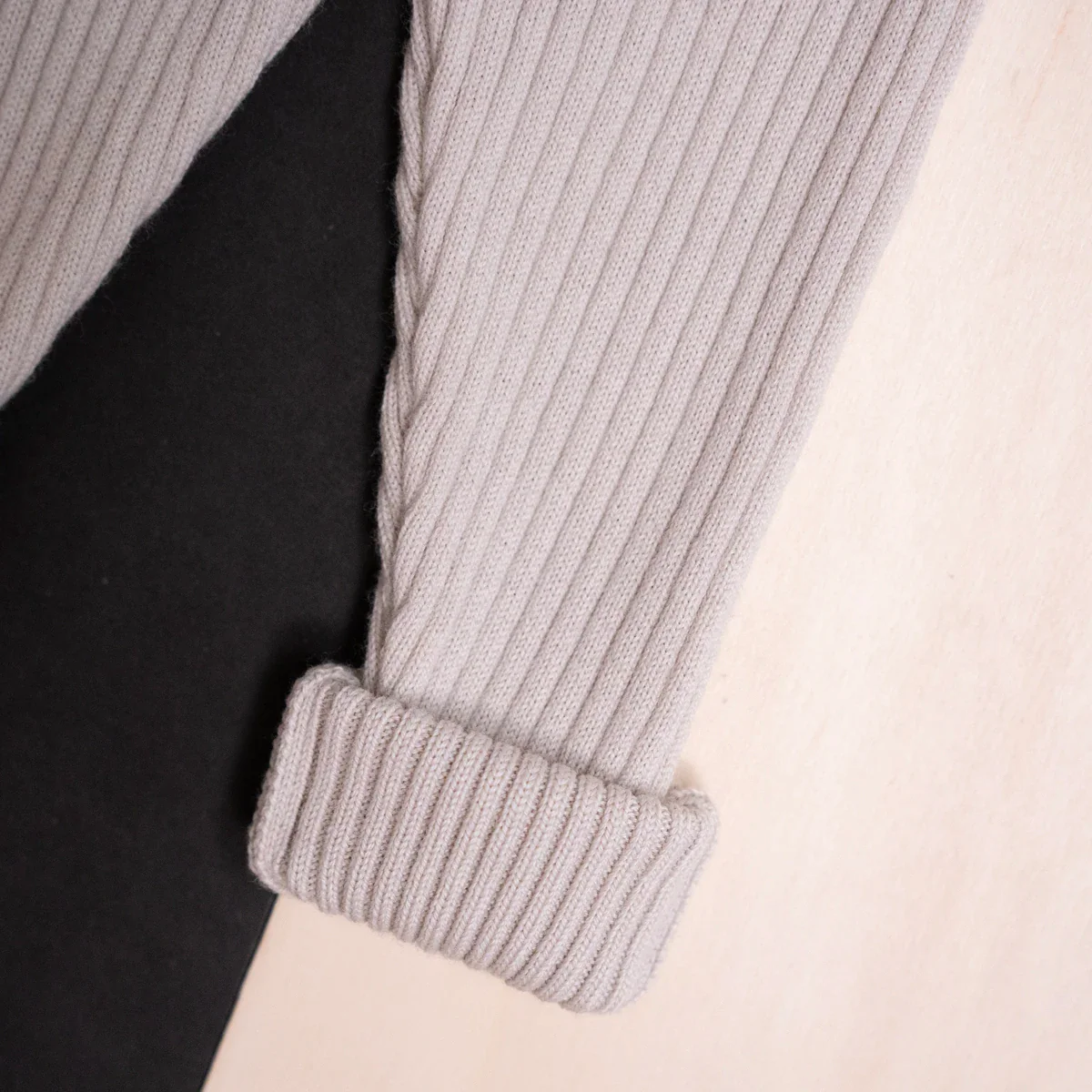 THE WOOLLY BABY LEGGINGS - sand - Image 11