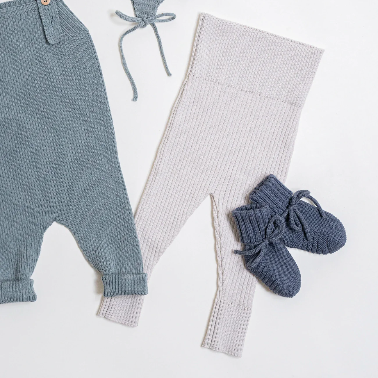 THE WOOLLY BABY LEGGINGS - sand - Image 13